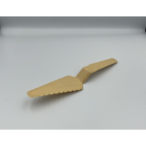Vintage Tupperware Almond PIE SERVER 10.5" Cake Knife Gadget Pastry Cutter 1228 - Picture 7 of 7